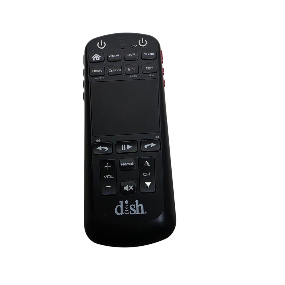DISH Network 50.0 UHF 2G Voice Remote Control Black Wireless Replacement Unit